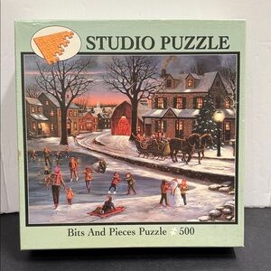 Bits and Pieces Heart of Christmas 500 piece jigsaw puzzle SALE🔴3/$25